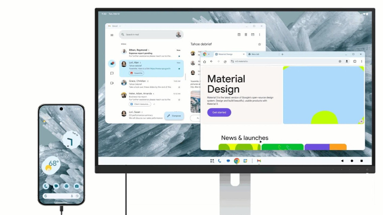 Google Pixel’e yeni masaüstü modu geliyor
